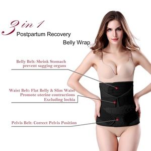 3-in-1 Postpartum Belly Wrap